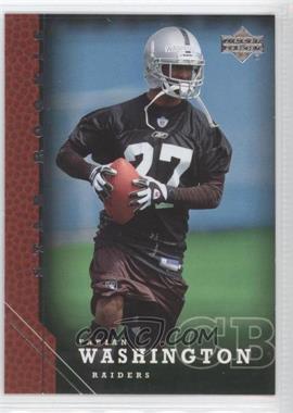 2005 Upper Deck - [Base] #268 - Star Rookie - Fabian Washington