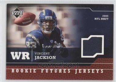 2005 Upper Deck - Rookie Futures Jerseys #RF-VJ - Vincent Jackson