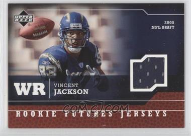 2005 Upper Deck - Rookie Futures Jerseys #RF-VJ - Vincent Jackson