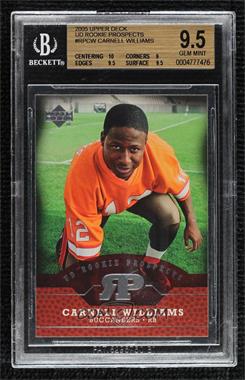 2005 Upper Deck - Rookie Prospects #RP-CW - Carnell Williams [BGS 9.5 GEM MINT]