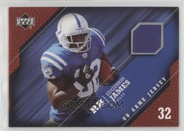 2005 Upper Deck - UD Game Jerseys #GJ-EJ - Edgerrin James