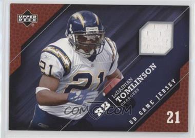 2005 Upper Deck - UD Game Jerseys #GJ-LT - LaDainian Tomlinson