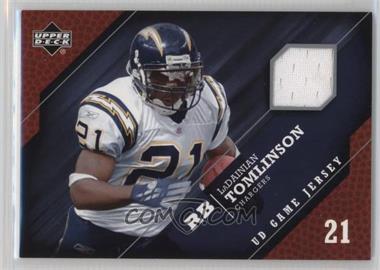 2005 Upper Deck - UD Game Jerseys #GJ-LT - LaDainian Tomlinson