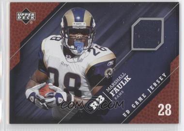 2005 Upper Deck - UD Game Jerseys #GJ-MF - Marshall Faulk