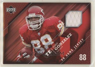 2005 Upper Deck - UD Game Jerseys #GJ-TY - Tony Gonzalez