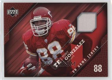 2005 Upper Deck - UD Game Jerseys #GJ-TY - Tony Gonzalez