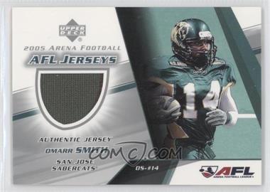 2005 Upper Deck Arena Football - AFL Jerseys #OS-J - Omarr Smith