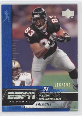 2005 Upper Deck ESPN - [Base] - Holofoil #7 - Alge Crumpler /199