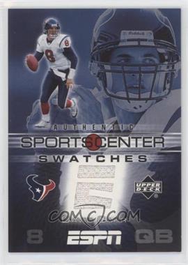 2005 Upper Deck ESPN - Sports Center Swatches #SCS-DA - David Carr