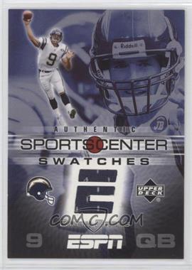 2005 Upper Deck ESPN - Sports Center Swatches #SCS-DR - Drew Brees