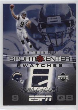 2005 Upper Deck ESPN - Sports Center Swatches #SCS-DR - Drew Brees