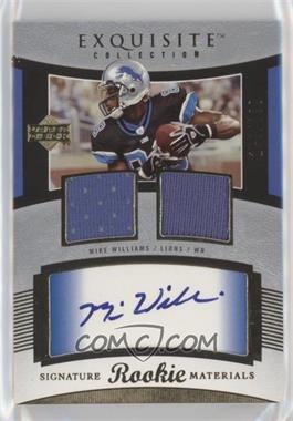 2005 Upper Deck Exquisite Collection - [Base] #113 - Rookie Signature Materials - Mike Williams /199