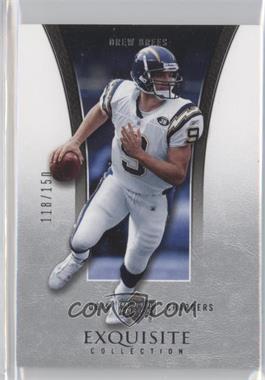 2005 Upper Deck Exquisite Collection - [Base] #34 - Drew Brees /150