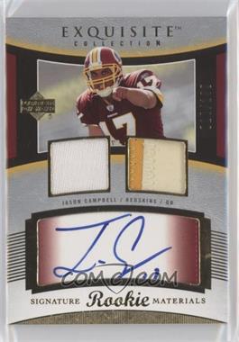2005 Upper Deck Exquisite Collection - [Base] #88 - Rookie Signature Materials - Jason Campbell /199