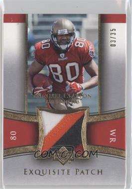 2005 Upper Deck Exquisite Collection - Exquisite Patch - Gold #EP-MI - Michael Clayton /35