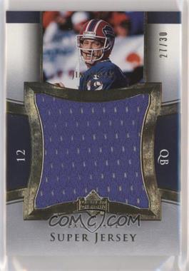 2005 Upper Deck Exquisite Collection - Super Jersey - Gold #SJ-JK - Jim Kelly /30