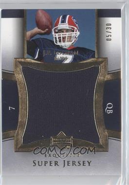 2005 Upper Deck Exquisite Collection - Super Jersey - Gold #SJ-JP - J.P. Losman /30