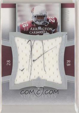 2005 Upper Deck Exquisite Collection - Super Jersey - Signatures #SJS-JA - J.J. Arrington /15