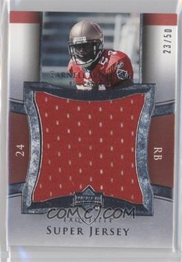 2005 Upper Deck Exquisite Collection - Super Jersey #SJ-CW - Carnell Williams /50