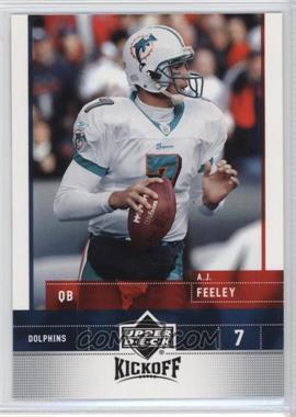 2005 Upper Deck Kickoff - [Base] #46 - A.J. Feeley