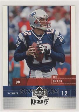 2005 Upper Deck Kickoff - [Base] #52 - Tom Brady