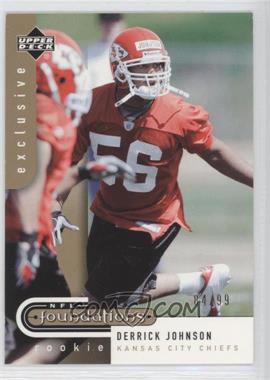 2005 Upper Deck NFL Foundations - [Base] - Exclusive #124 - Rookie Foundations - Derrick Johnson /99