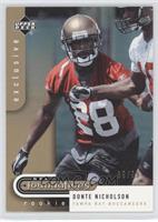 Rookie Foundations - Donte Nicholson #/99