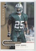 Rookie Foundations - Kerry Rhodes #/99