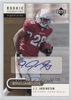 Rookie Foundations Signatures - J.J. Arrington #/25