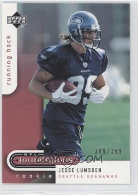 2005 Upper Deck NFL Foundations - [Base] #192 - Rookie Foundations - Jesse Lumsden /399