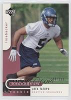 Rookie Foundations - Lofa Tatupu #/399