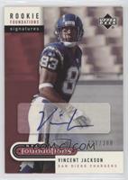 Rookie Foundations Signatures - Vincent Jackson #/300