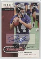 Rookie Foundations Signatures - Derek Anderson [Noted] #/699