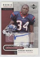 Rookie Foundations Signatures - Vernand Morency [EX to NM] #/575
