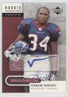 Rookie Foundations Signatures - Vernand Morency #/575