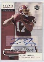 Rookie Foundations Signatures - Jason Campbell #/375