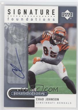 2005 Upper Deck NFL Foundations - Signature Foundations #SF-CJ - Chad Johnson