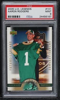 2005 Upper Deck NFL Legends - [Base] #101 - Future Legends - Aaron Rodgers /725 [PSA 9 MINT]