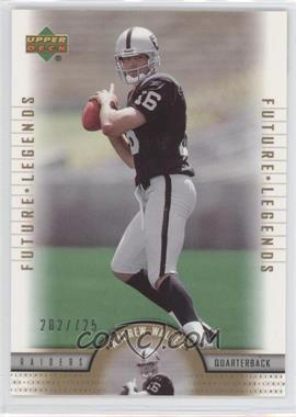 2005 Upper Deck NFL Legends - [Base] #112 - Future Legends - Andrew Walter /725