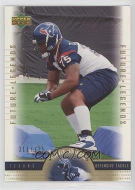 2005 Upper Deck NFL Legends - [Base] #145 - Future Legends - Travis Johnson /725