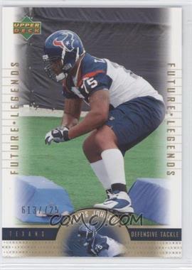 2005 Upper Deck NFL Legends - [Base] #145 - Future Legends - Travis Johnson /725