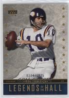 Legends of the Hall - Fran Tarkenton #/1,025