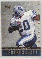 Legends of the Hall - Barry Sanders #/1,025