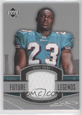 2005 Upper Deck NFL Legends - Future Legends Jerseys #FL-RB - Ronnie Brown