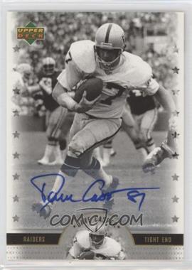 2005 Upper Deck NFL Legends - Legendary Signatures #LS-DA - Dave Casper