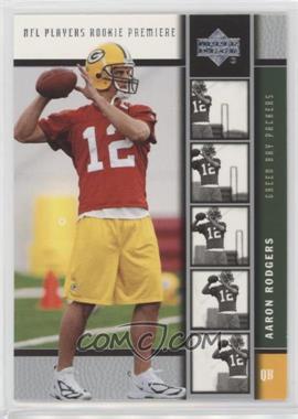 2005 Upper Deck NFL Players Rookie Premiere - [Base] #16 - Aaron Rodgers