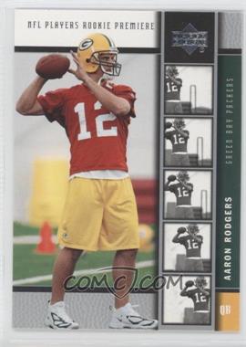 2005 Upper Deck NFL Players Rookie Premiere - [Base] #16 - Aaron Rodgers