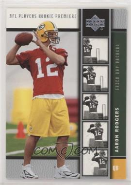 2005 Upper Deck NFL Players Rookie Premiere - [Base] #16 - Aaron Rodgers