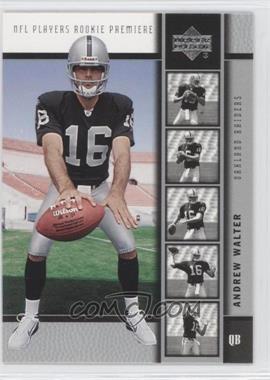2005 Upper Deck NFL Players Rookie Premiere - [Base] #22 - Andrew Walter