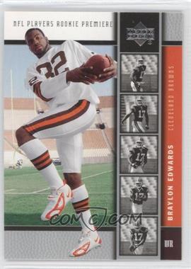 2005 Upper Deck NFL Players Rookie Premiere - [Base] #8 - Braylon Edwards